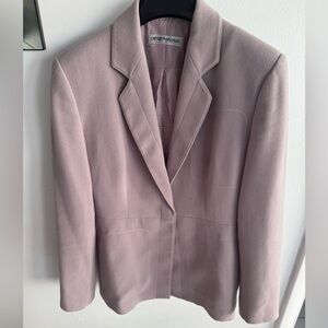 Emporio Armani blazer, polyester and viscose